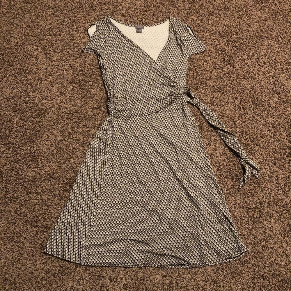 Brown an Tan Ann Taylor dress
